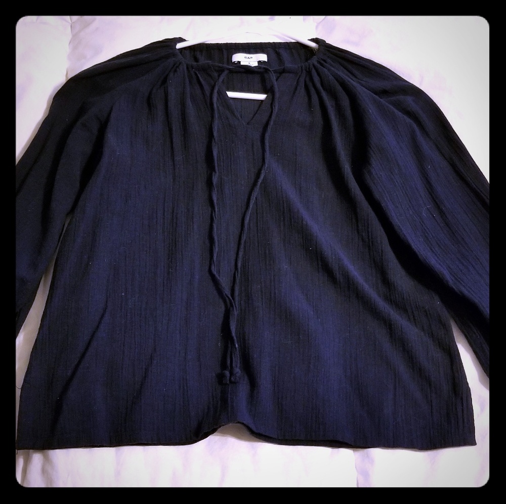 Gap peasant blouse
